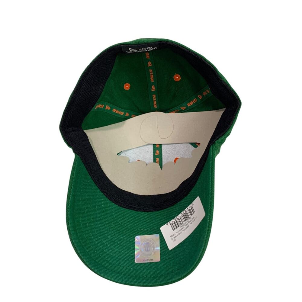 New Era Cap 7 1/8 Miami Hurricanes  Fitted Concealer Cap - Picture 7 of 10